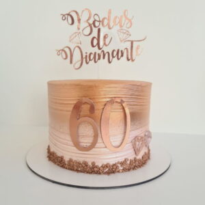 Arquivo de Corte Topo de Bolo Bodas de Diamante
