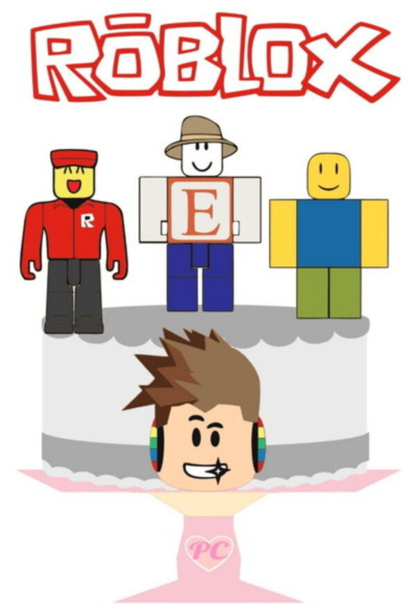 Arquivo de Corte Topo de Bolo Camadas Roblox Studio