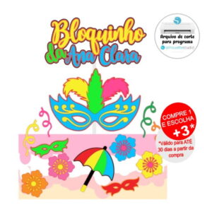 Arquivo De Corte Topo De Bolo Carnaval Máscara