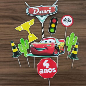 Arquivo de corte topo de bolo carros