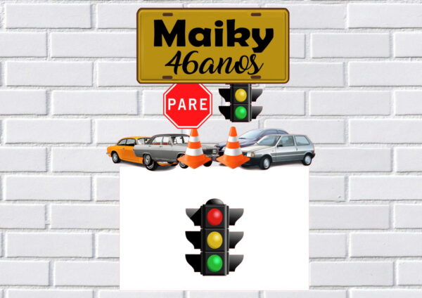 Arquivo de Corte Topo de Bolo Carros Studio 003