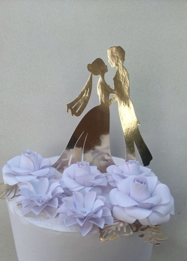 Arquivo de Corte STUDIO - Topo de Bolo Casamento (R116)