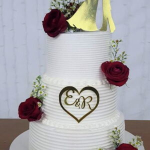COMBO + Arquivo de Corte - Topo de Bolo - Casamento Noivos