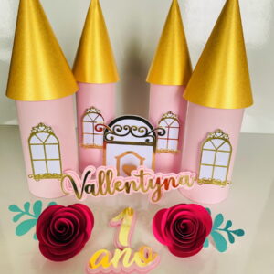 Arquivo de Corte Topo de Bolo - Castelo Princesa