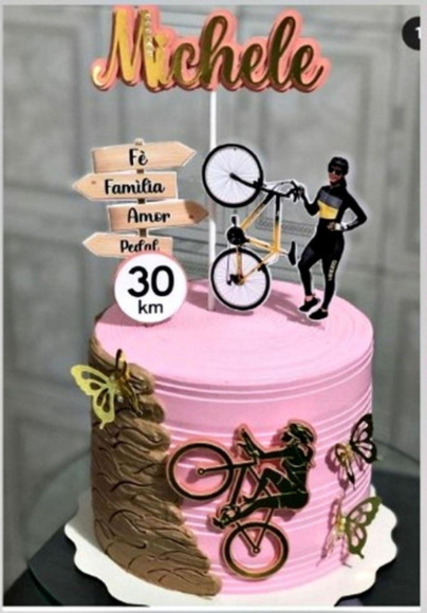 Arquivo de Corte Topo de Bolo Ciclista Studio