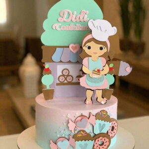 Arquivo de Corte - Topo de Bolo (Confeitaria) 2