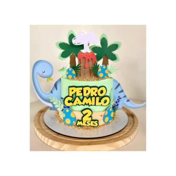 ARQUIVO DE CORTE TOPO DE BOLO DINOSSAURO