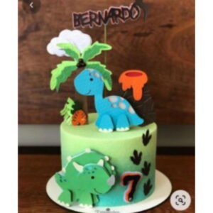 Arquivo de corte Topo de Bolo Dinossauro CAMADA STUDIO #2033