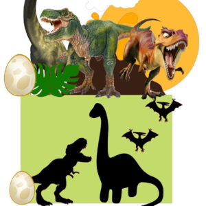 Arquivo De Corte Topo De Bolo Dinossauro