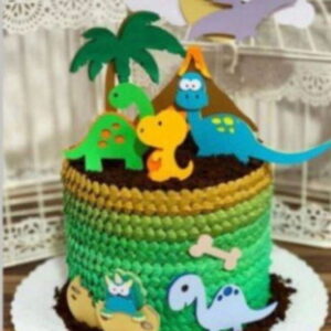 Arquivo de corte Topo de Bolo Dinossauro STUDIO