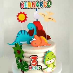 Arquivo de corte Topo de Bolo Dinossauro STUDIO