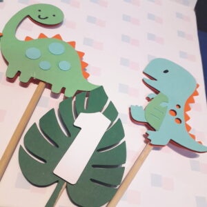 Arquivo de Corte -topo de Bolo Dinossauros Baby