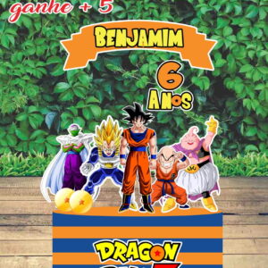 Arquivo de Corte Topo de Bolo Dragon Ball Z