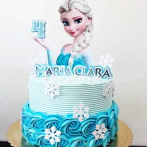 Arquivo de Corte Topo de Bolo Elsa Frozen