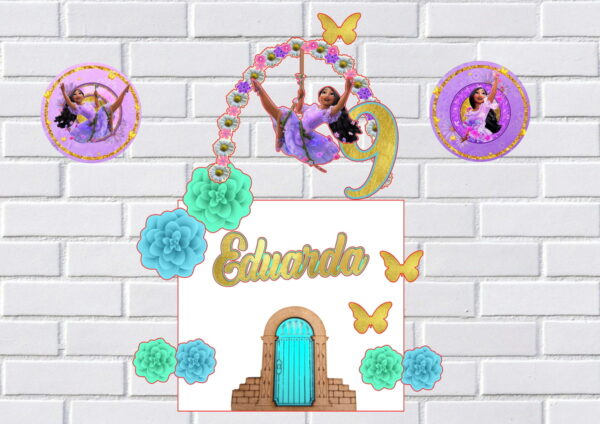Arquivo de Corte Topo de Bolo Encanto Studio 002