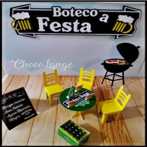 Arquivo de corte Topo de bolo Boteco 01