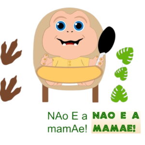 Arquivo de Corte Topo de Bolo - Família Dinossauro Camadas