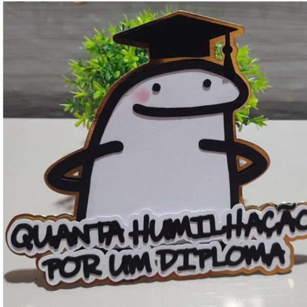 Arquivo de Corte Topo de Bolo Flork Formatura