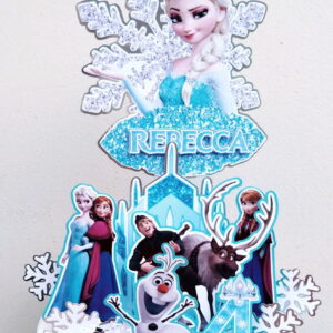 Arquivo de corte STUDIO - Topo de Bolo Frozen (R084)