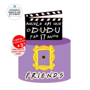 Arquivo de Corte Topo de Bolo Friends