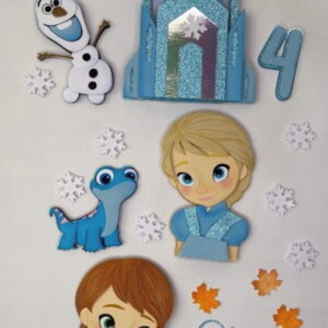 Arquivo de Corte Topo de Bolo Frozen 02