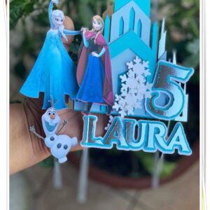 Arquivo de Corte Topo de Bolo Frozen 1