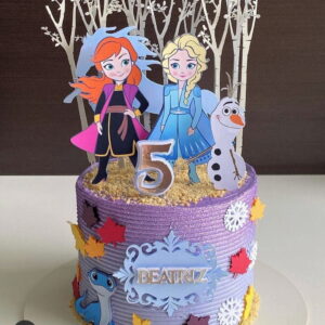 Arquivo De Corte Topo De Bolo Frozen 2