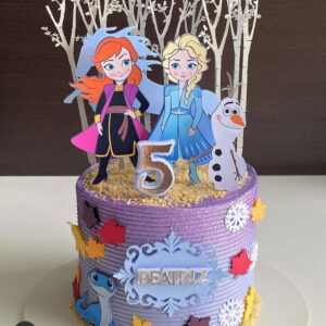 Arquivo De Corte Topo De Bolo Frozen 2