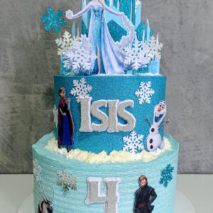 Arquivo de Corte Topo de Bolo Frozen 3