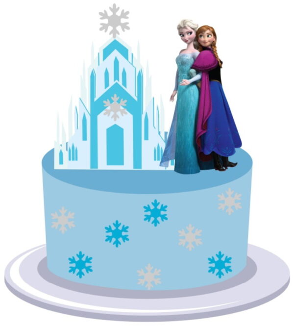 Arquivo de Corte Topo de Bolo Frozen #30#