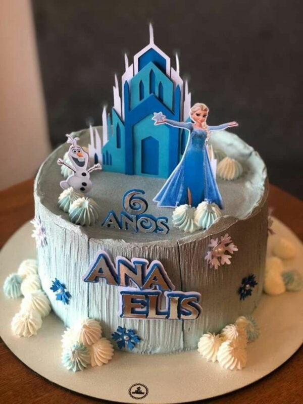 Arquivo de Corte Topo de Bolo Frozen 92