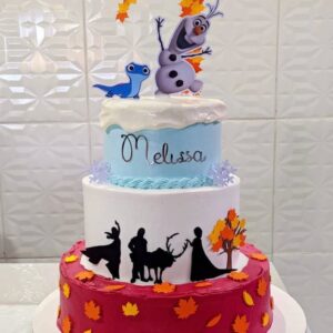Arquivo de Corte Topo de Bolo Frozen