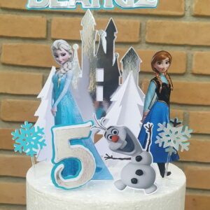 Arquivo De Corte Topo De Bolo Frozen