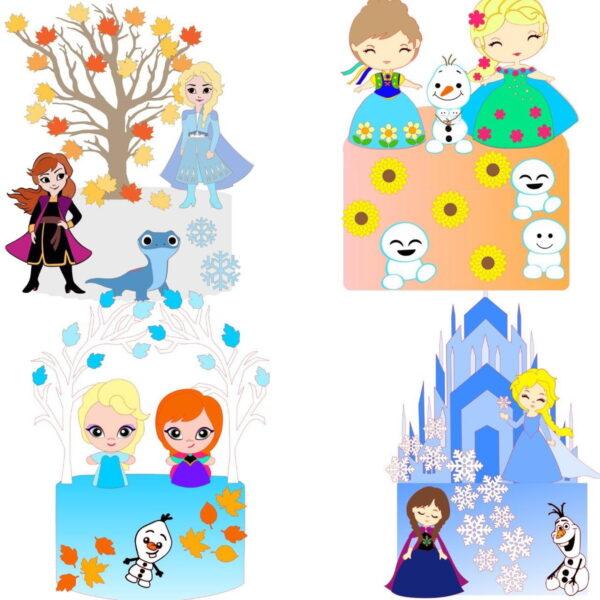 ARQUIVO DE CORTE TOPO DE BOLO Frozen