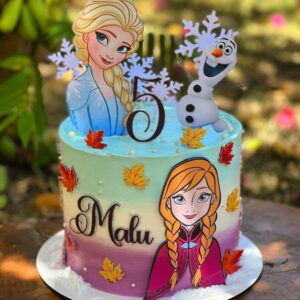 Arquivo de Corte Topo de Bolo Frozen