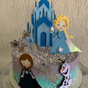 Arquivo de Corte Topo de Bolo Frozen