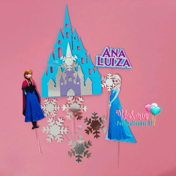 Arquivo de Corte Topo de Bolo Frozen - Image 2
