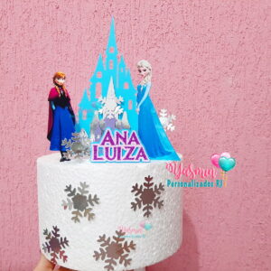 Arquivo de Corte Topo de Bolo Frozen