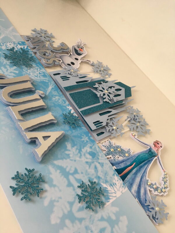 Arquivo de corte topo de bolo frozen/elsa - Image 2