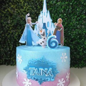 Arquivo de Corte Topo de Bolo Frozen Elza Ana e Olaf 014