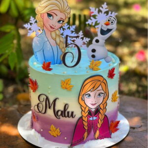 Arquivo de Corte Topo de Bolo Frozen Elza Ana e Olaf 015