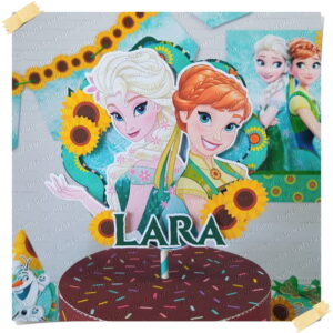 ARQUIVO DE CORTE TOPO DE BOLO FROZEN EVER