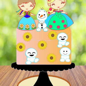 Arquivo de Corte Topo de Bolo Frozen Fever