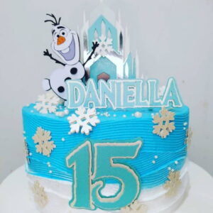 Arquivo de Corte Topo de Bolo Frozen Olaf