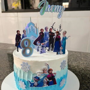 Arquivo de Corte Topo de Bolo Frozen