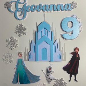 Arquivo de Corte Topo de Bolo Frozen