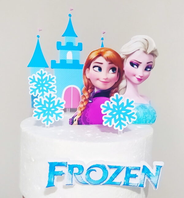 Arquivo de Corte Topo de Bolo Frozen