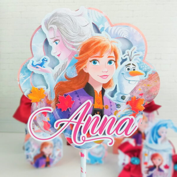 Arquivo De Corte Topo De Bolo Frozen - Studio E Pdf - Image 2