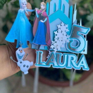 Arquivo de Corte Topo de Bolo Frozen Studio