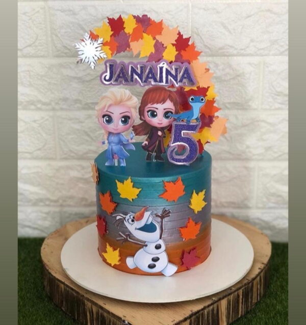 ARQUIVO DE CORTE TOPO DE BOLO Frozen